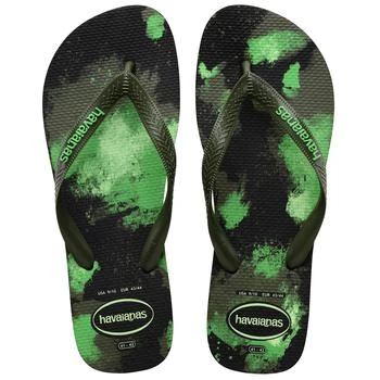Havaianas | Top Camo Flip Flop Sandal (Toddler/Little Kid/Big Kid),商家Zappos,价格¥194