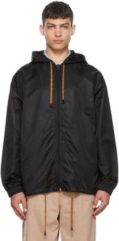 加拿大SSENSE, Acne Studios | Black Rainbow Jacket商品图片 
