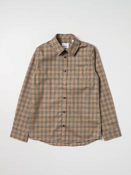 推荐Burberry stretch cotton tartan shirt商品