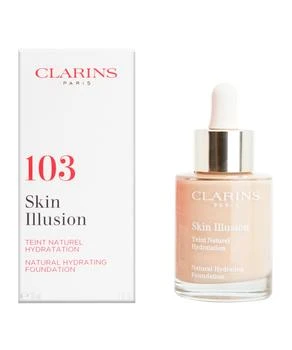 Clarins | Clarins Skin Illusion Natural Hydrating Foundation 103 Ivory 1 OZ,商家Premium Outlets,价格¥197