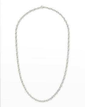 商品Roberto Coin | White Gold Almond Link Chain, 28"L,商家Neiman Marcus,价格¥36941图片