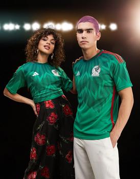 Adidas | adidas Football Mexico World Cup 2022 unisex home shirt in green商品图片,额外9.5折, 额外九五折