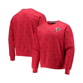 Tommy Hilfiger | Men's Red Atlanta Falcons Reid Graphic Pullover Sweatshirt商品图片,7.9折