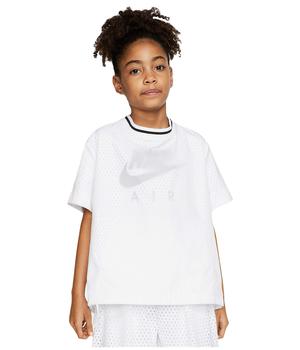 NIKE | NSW Nike Air Short Sleeve Top (Little Kids/Big Kids)商品图片,5.3折