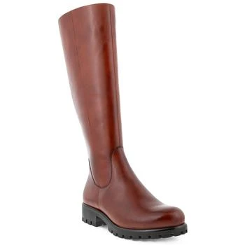 推荐ECCO Womens Modtray Leather Tall Knee-High Boots商品