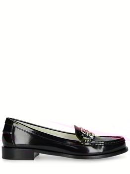 Roger Vivier | 20mm New Mocassino Leather Loafers商品图片,