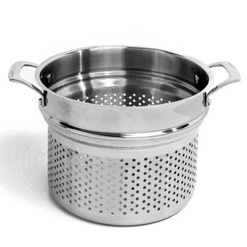 BergHOFF | BergHOFF Professional Stainless Steel 10/18 Tri-Ply Pasta Steamer Strainer Insert , 9.5",商家Verishop,价格¥380