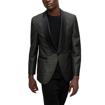 商品BOSS Men's Twill Regular-Fit Tuxedo Jacket图片