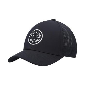 Brixton, Brixton | Men's Black Crest X Trucker Snapback Hat商品图片 