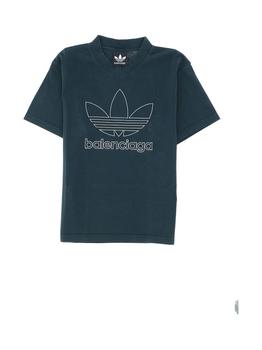 Balenciaga | Balenciaga Kids X Adidas Logo Printed Crewneck T-Shirt商品图片,6.7折