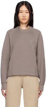 Y-3 | Taupe Pinched Seam Sweatshirt商品图片,4.8折