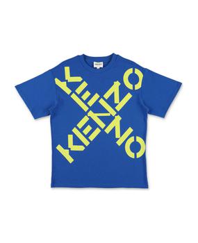 Kenzo | Kenzo T-shirt Blu Elettrica In Jersey Di Cotone商品图片,8.8折