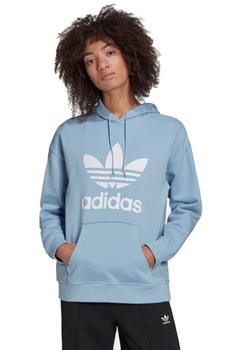 adidas卫衣怎么样, Adidas | (H33585) Adicolor Trefoil Pullover Hoodie - Ambient Sky商品图片 5.5折