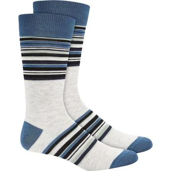 推荐Alfani Mens Striped Comfort Crew Socks商品