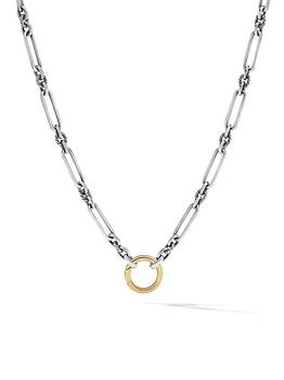 商品David Yurman | Lexington Sterling Silver & 18K Gold Chain Necklace,商家Saks Fifth Avenue,价格¥10373图片