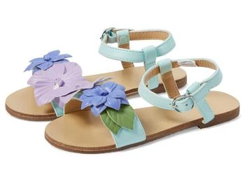 Janie and Jack | Flowered Sandal (Toddler/Little Kid/Big Kid),商家Zappos,价格¥261