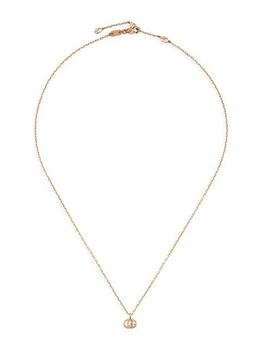 Gucci | Running G 18K Rose Gold Pendant Necklace商品图片,