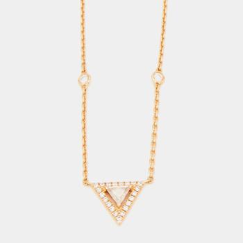 推荐Messika Thea Diamonds 18k Rose Gold Chain Necklace商品