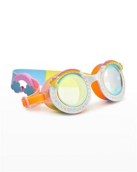 商品Bling2o | Kid's Rainbow Rhinestone Youth Swim Goggles,商家Neiman Marcus,价格¥180图片