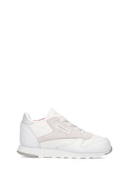 推荐Cl Leather Lace-up Sneakers商品