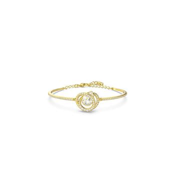 施华洛世奇手链直邮, Swarovski | Gold-Tone Generation Bangle Bracelet商品图片 