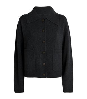 推荐Merino Wool Collared Cardigan商品