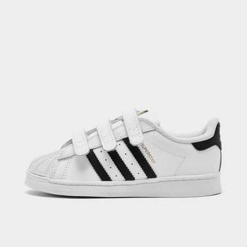 推荐Boys' Toddler adidas Originals Superstar Hook-and-Loop Casual Shoes商品