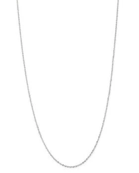 Bloomingdale's Chain Collection | Perfectina Link Chain Necklace in 14K White Gold - 100% Exclusive,商家Bloomingdale's,价格¥2432