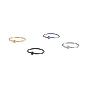 商品Lovisa | Metals Nose Ring 4 Pack,商家Premium Outlets,价格¥110图片