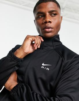 推荐Nike Air full zip sweat jacket in black商品