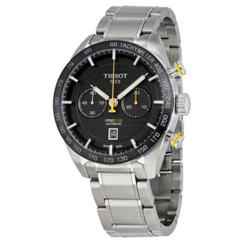 天梭男表是什么牌子, Tissot | PRS 516 Automatic Chronograph Mens Watch T100.427.11.051.00商品图片 3折