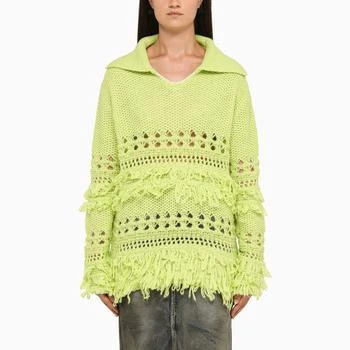 推荐Lime perforated sweater商品