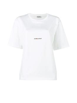 Yves Saint Laurent | Saint Laurent  T-shirts and Polos White商品图片,7.4折