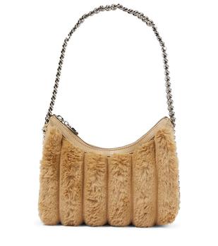 推荐Falabella Mini faux fur shoulder bag商品