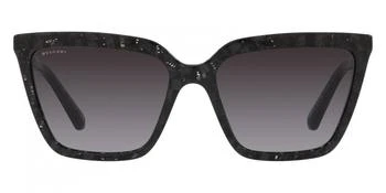 推荐Grey Gradient Cat Eye Ladies Sunglasses BV8255B 54128G 57商品
