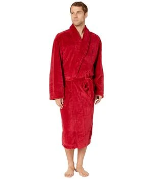 Ralph Lauren | Microfiber Plush Long Sleeve Shawl Collar Robe,商家Zappos,价格¥540