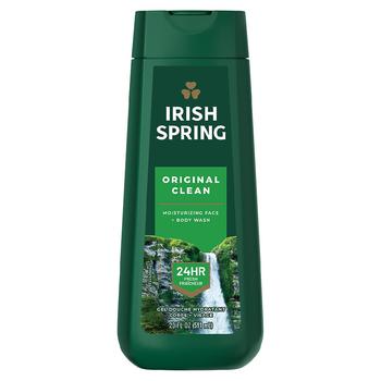 Irish Spring | Original Clean Body Wash for Men商品图片,满$40享8折, 满$80享8折, 满折