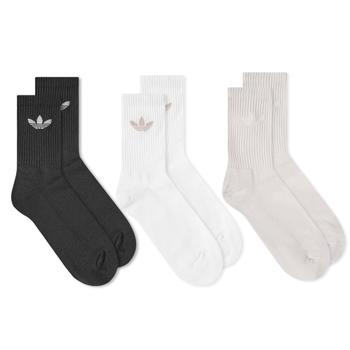 推荐Adidas Mid Cut Sock - 3 Pack商品