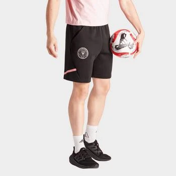 Adidas | Men's adidas Inter Miami CF MLS Designed for Gameday Travel Shorts 满$100减$10, 满减