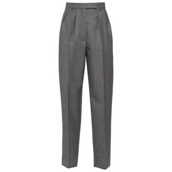 Prada | 【预售3-7天】PRADA/普拉达 21年秋冬 女士花岗岩灰羊毛长裤P241E_1JTU_F073X_S_211商品图片,7.9折, 包邮包税
