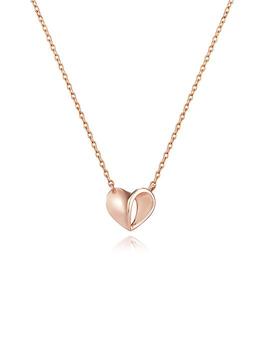 hyeres-lor | Petitlor 14K Heart Necklace (PG) HL4N12406P4420商品图片,9折×额外8.5折, 额外八五折