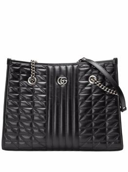 Gucci | GUCCI - Gg Marmont Leather Shopping Bag商品图片,