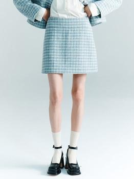 FRONTROW | [Tweed] Checked Tweed Mini Skirt商品图片,6.9折×额外9折, 额外九折