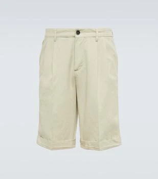 推荐Scandola Vignola cotton-blend shorts商品