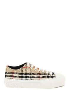 推荐Burberry vintage check cotton sneakers商品