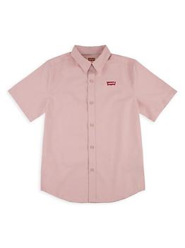 商品Levi's | Little Boy's & Boy's Woven Short-Sleeve Shirt,商家Saks Fifth Avenue,价格¥258图片