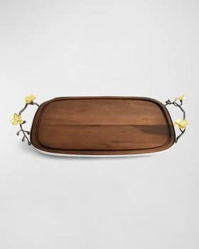 Michael Aram | Gold Orchid Bread Board,商家Neiman Marcus,价格¥2046