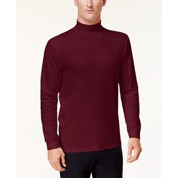 推荐Men's Solid Mock Neck Shirt, Created for Macy's商品
