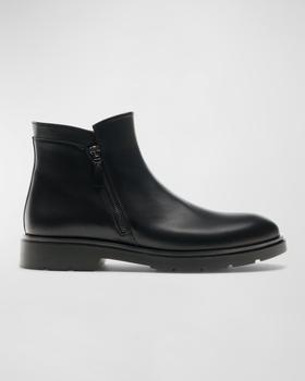 推荐Men's Moto Zip Ankle Boots商品