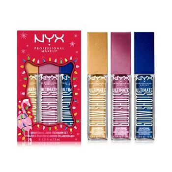 NYX Professional Makeup | 3-Pc. Glow Shots Brightening Liquid Eyeshadow Set 